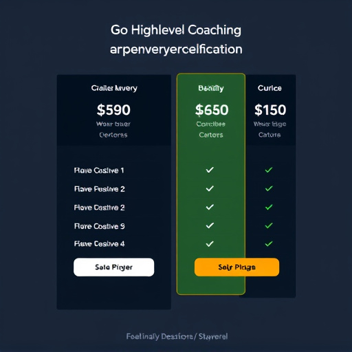 gohighlevel coaching pricing