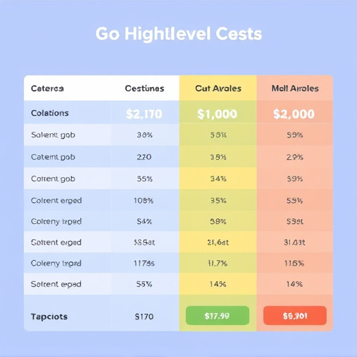 gohighlevel cost comparison