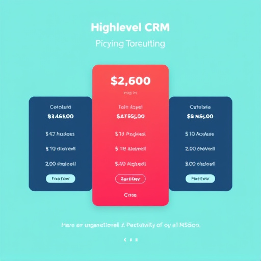 gohighlevel crm pricing