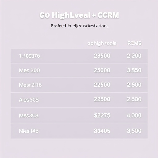 gohighlevel crm rates
