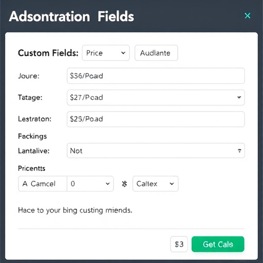 gohighlevel custom fields price model