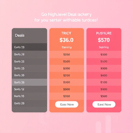 gohighlevel deal tracking pricing