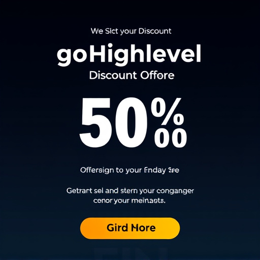 gohighlevel discount promotion offer
