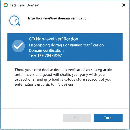 gohighlevel domain verification fix