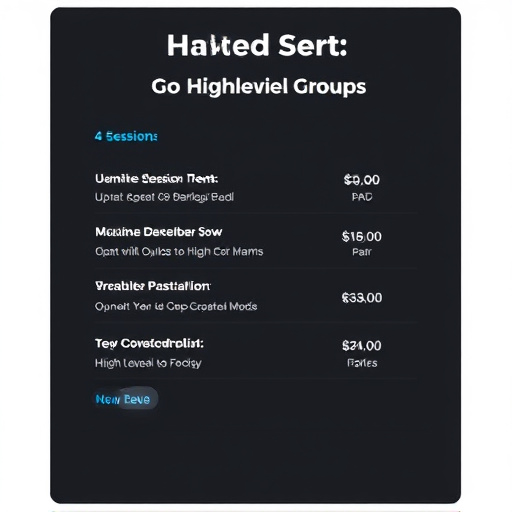 gohighlevel group session fees