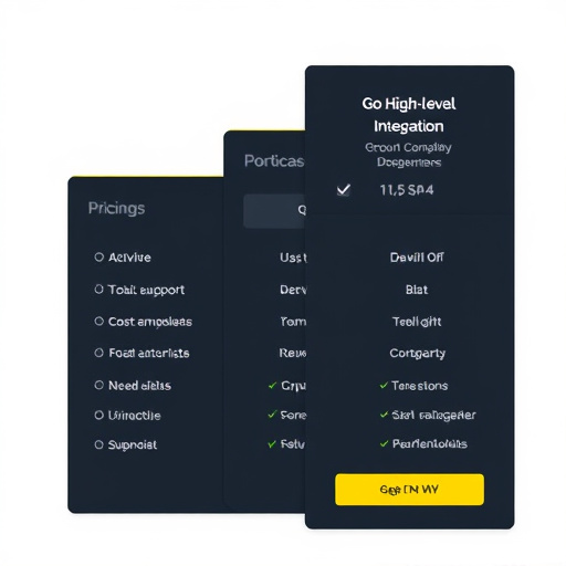gohighlevel integration pricing options