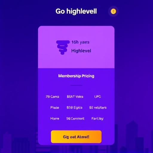 gohighlevel membership pricing
