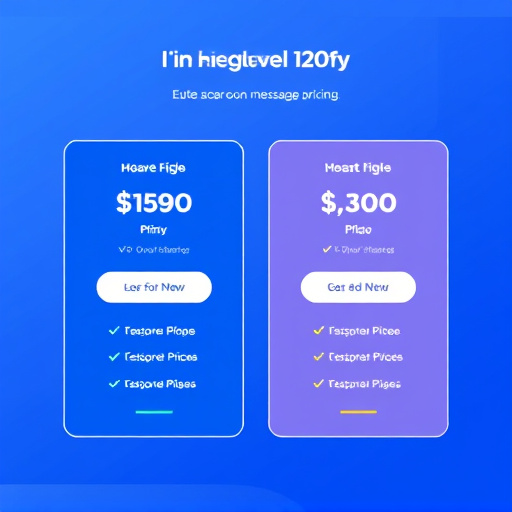 gohighlevel messaging pricing