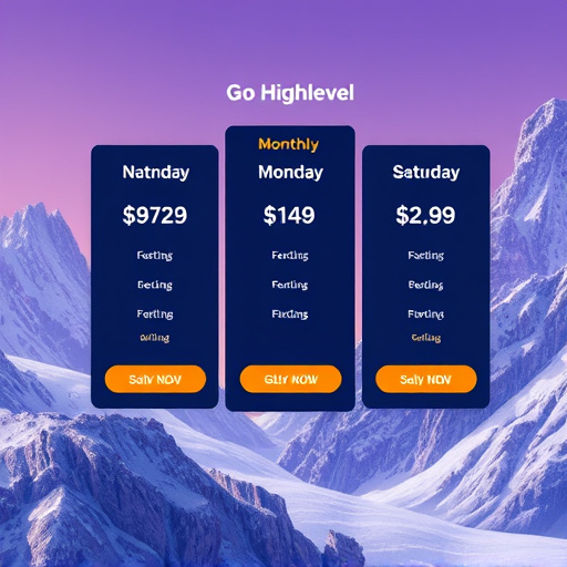 gohighlevel monthly pricing
