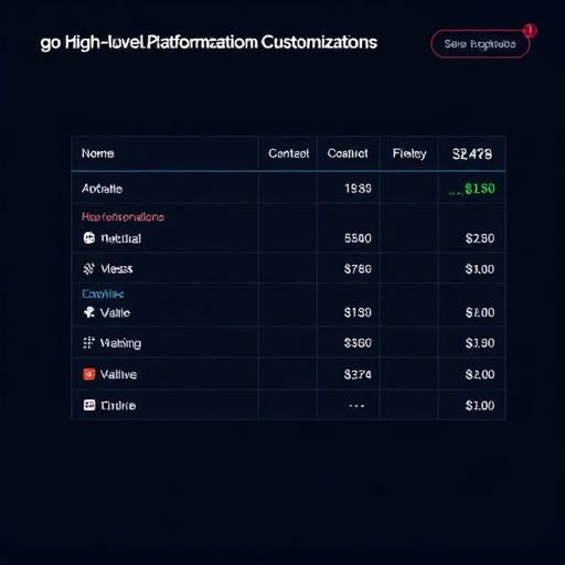 gohighlevel platform customization cost