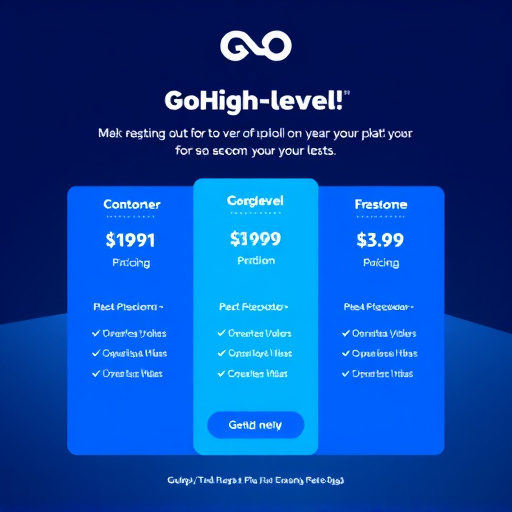 gohighlevel platform email pricing