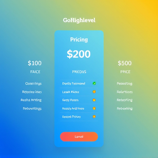 gohighlevel platform pricing