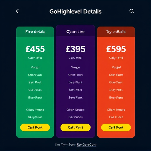 gohighlevel pricing details