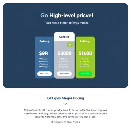 gohighlevel pricing model