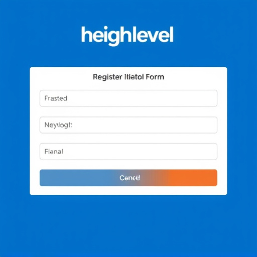 gohighlevel registration form