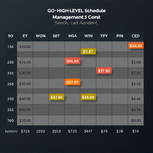 gohighlevel schedule management cost