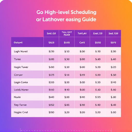 gohighlevel scheduling cost guide
