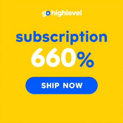 gohighlevel subscription discount