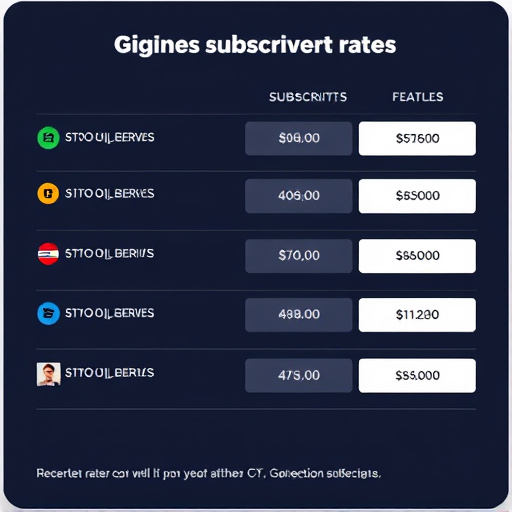 gohighlevel subscription rates