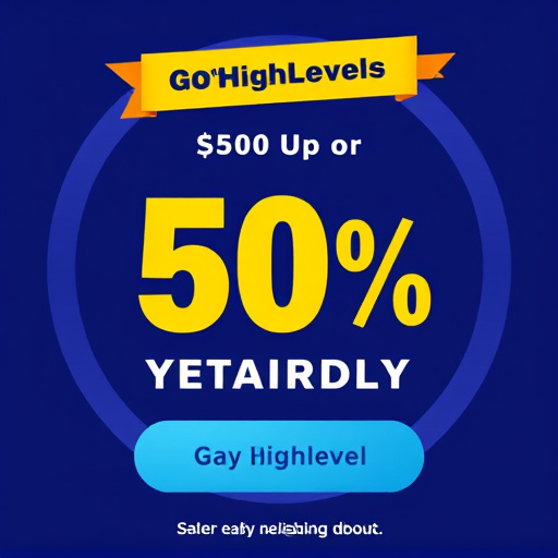 gohighlevel yearly discount