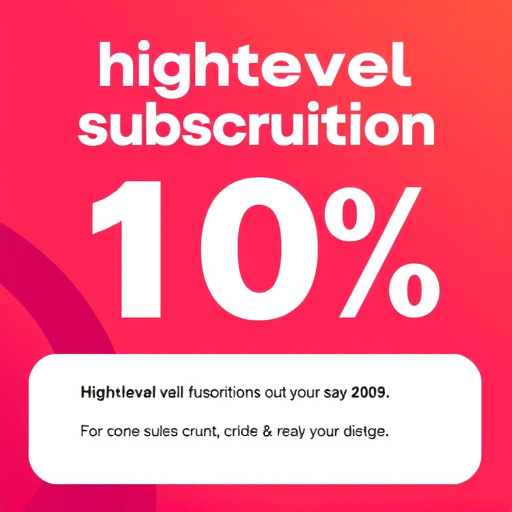 highlevel subscription discount