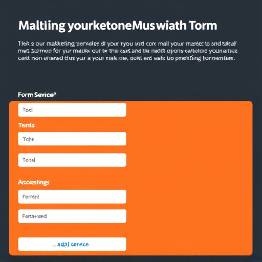 marketing automation forms