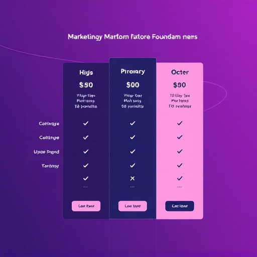 marketing platform foundation pricing