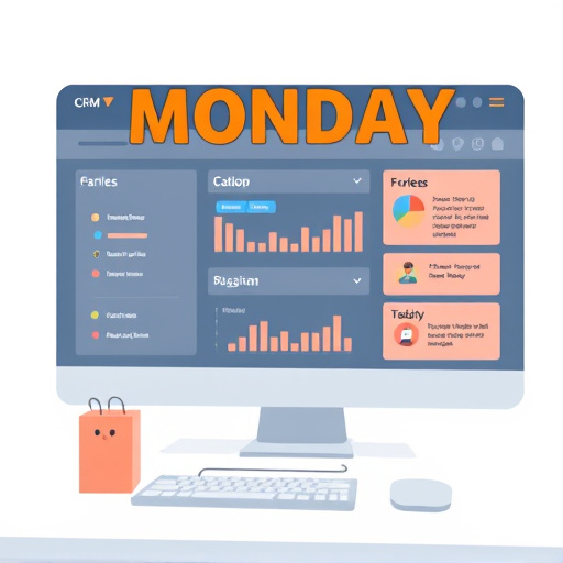 monday crm interface usability