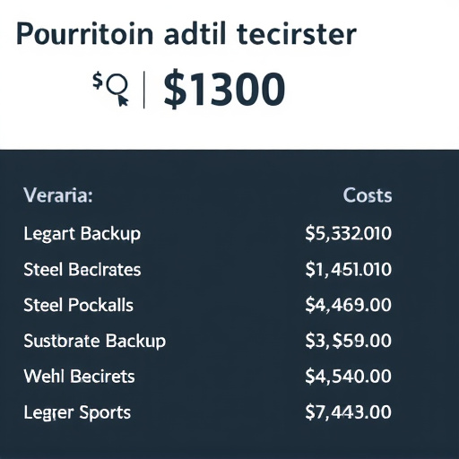 platform backup cost