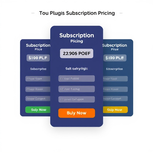 plugin subscription pricing