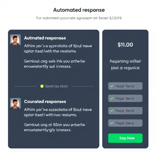 pricing for automated responses