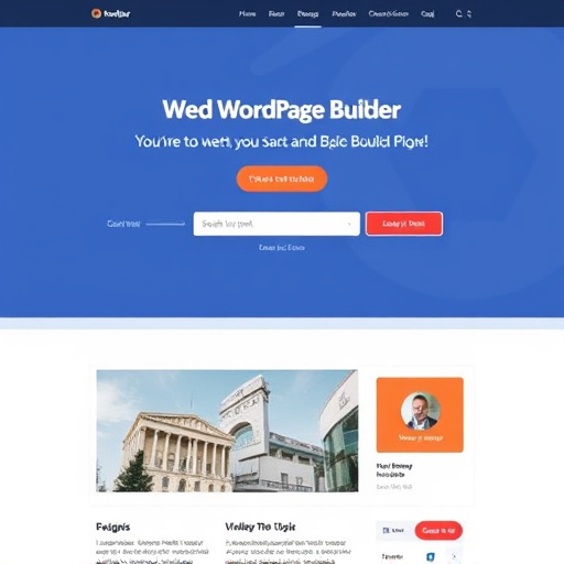 wordpress drag and drop page builder