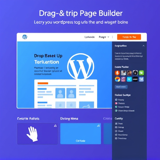 wordpress page builder drag and drop
