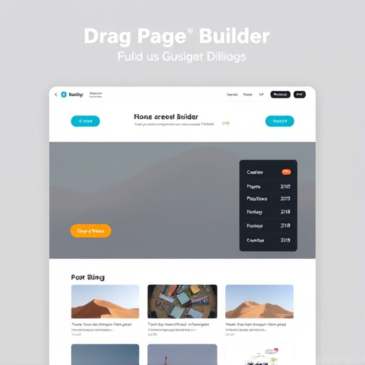 wordpress page builder drag and drop