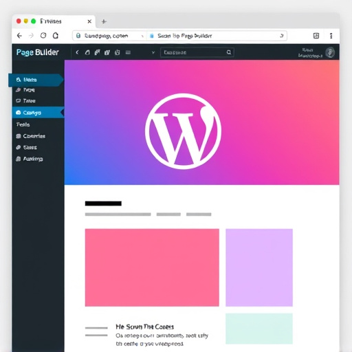 wordpress page builder drag and drop