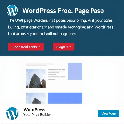 wordpress page builder free plugin