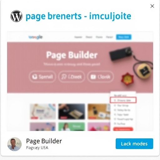 wordpress plugin for page builder