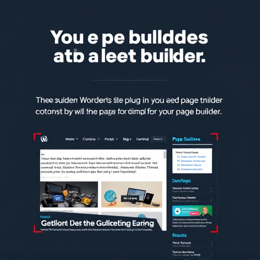 wordpress plugin for page builder
