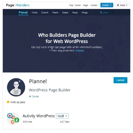 wordpress plugin page builder