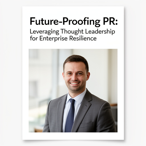 Future-Proofing PR: Leveraging Thought Leadership for Enterprise Resilience