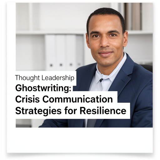 Thought Leadership Ghostwriting: Crisis Communication Strategies for Resilience