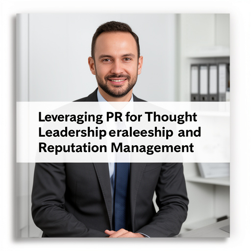 Leveraging PR for Thought Leadership and Reputation Management